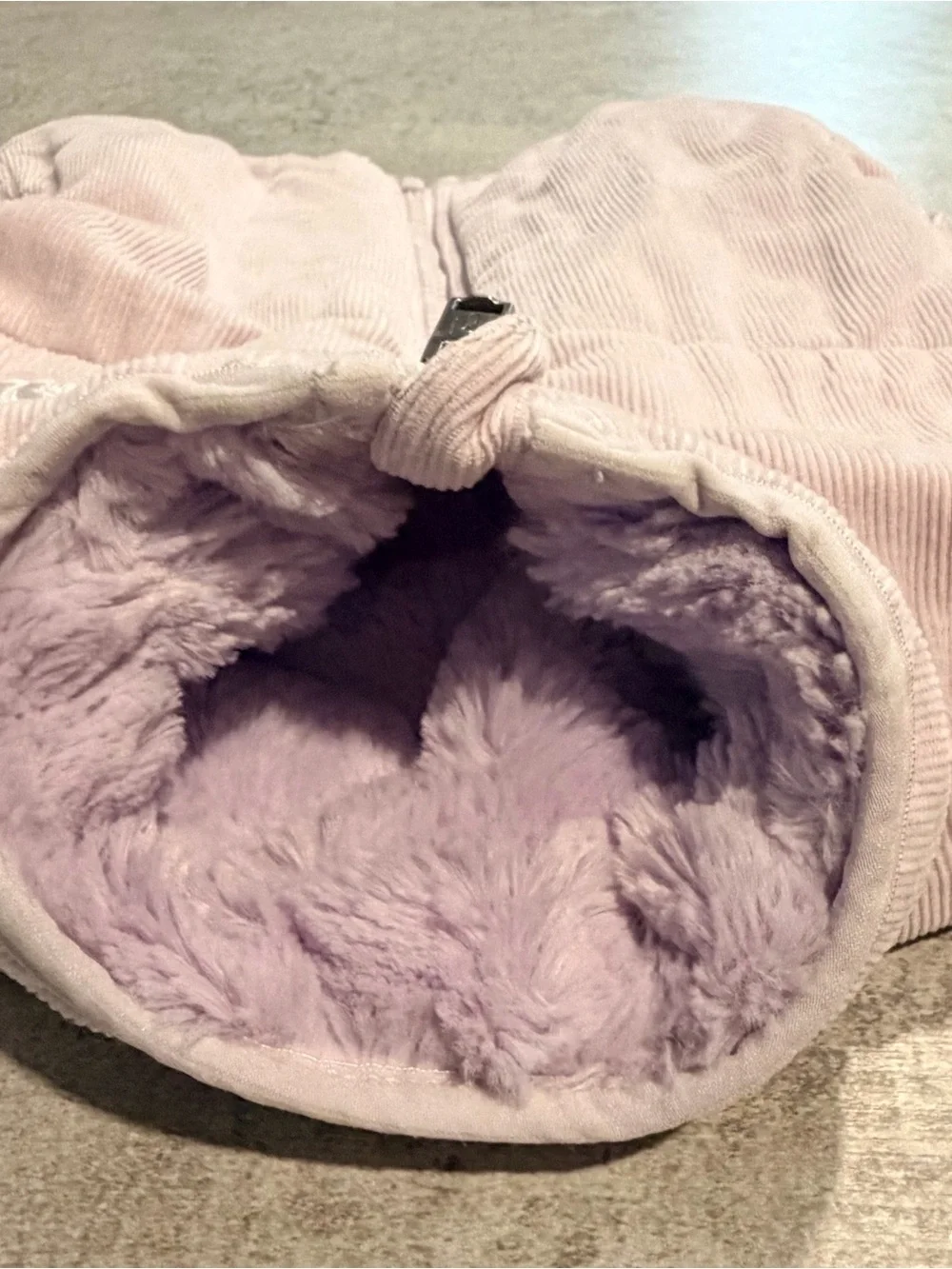 The North Face Lavender Reversible Mossbud/Corduroy Jacket (Toddler)